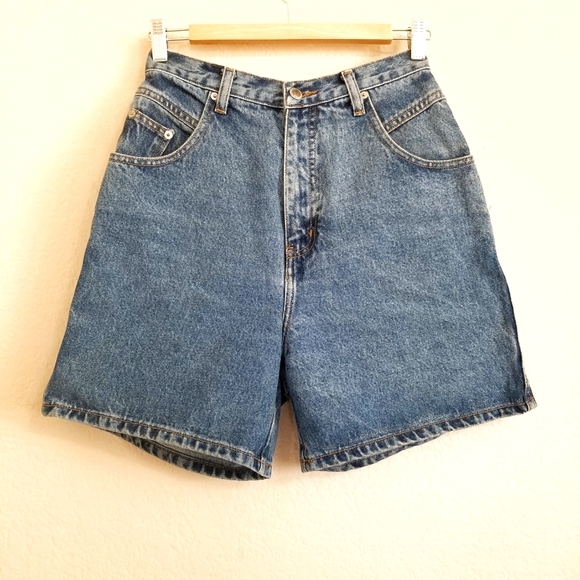 bill blass Pants - Vintage Bill Blass High Waisted Denim Shorts